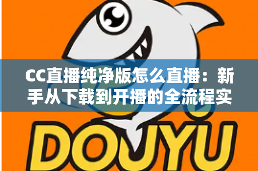 CC直播纯净版怎么直播：新手从下载到开播的全流程实用指南