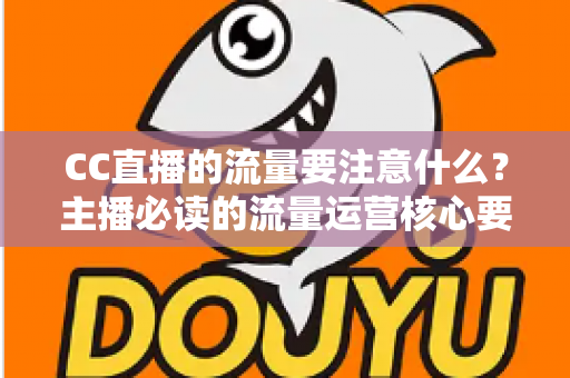 CC直播的流量要注意什么？主播必读的流量运营核心要点与实用避坑指南
