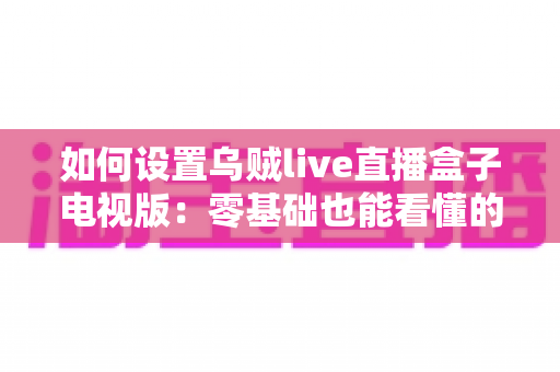 如何设置乌贼live直播盒子电视版:零基础也能看懂的完整安装配置教程与常见问题解答 如何设置乌贼live直播盒子电视版:零基础也能看懂的完整安装配置教程与常见问题解答