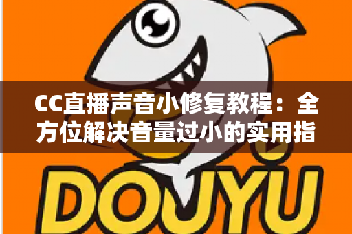 CC直播声音小修复教程:全方位解决音量过小的实用指南 CC直播声音小修复教程:全方位解决音量过小的实用指南