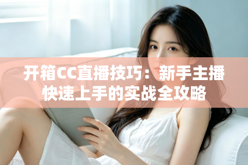 开箱CC直播技巧:新手主播快速上手的实战全攻略 开箱CC直播技巧:新手主播快速上手的实战全攻略