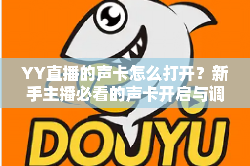 YY直播的声卡怎么打开？新手主播必看的声卡开启与调试全流程指南