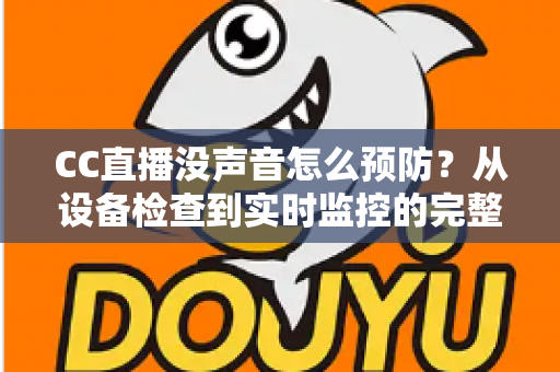 CC直播没声音怎么预防？从设备检查到实时监控的完整实用指南