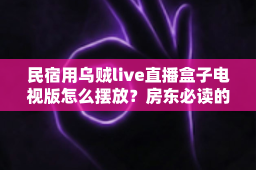 民宿用乌贼live直播盒子电视版怎么摆放？房东必读的完整位置指南与实操技巧