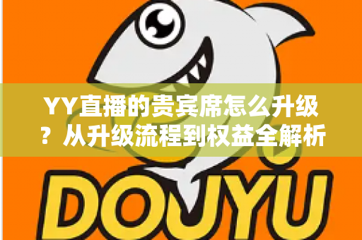 YY直播的贵宾席怎么升级?从升级流程到权益全解析,一文读懂尊享席位攻略 YY直播的贵宾席怎么升级?从升级流程到权益全解析,一文读懂尊享席位攻略
