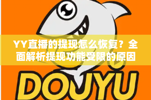 YY直播的提现怎么恢复?全面解析提现功能受限的原因与解决方案,助您快速找回收益提现权益 YY直播的提现怎么恢复?全面解析提现功能受限的原因与解决方案,助您快速找回收益提现权益