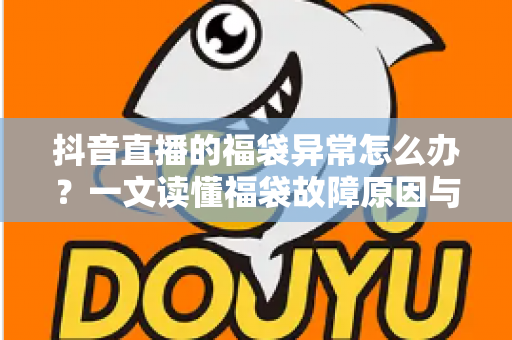 抖音直播的福袋异常怎么办?一文读懂福袋故障原因与全面解决方案 抖音直播的福袋异常怎么办?一文读懂福袋故障原因与全面解决方案