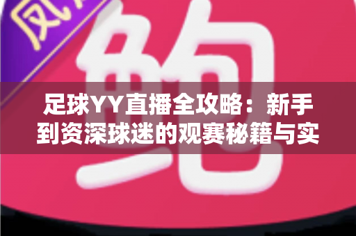 足球YY直播全攻略：新手到资深球迷的观赛秘籍与实用指南