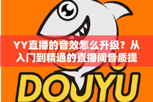YY直播的音效怎么升级？从入门到精通的直播间音质提升全攻略