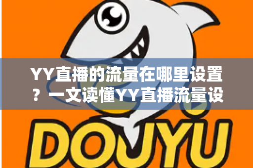 YY直播的流量在哪里设置?一文读懂YY直播流量设置方法与涨流量实操技巧 YY直播的流量在哪里设置?一文读懂YY直播流量设置方法与涨流量实操技巧