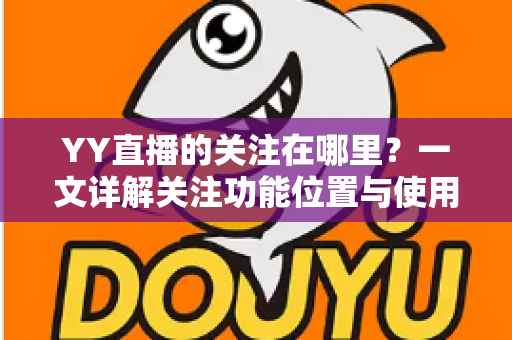 YY直播的关注在哪里？一文详解关注功能位置与使用技巧，助你轻松锁定心仪主播