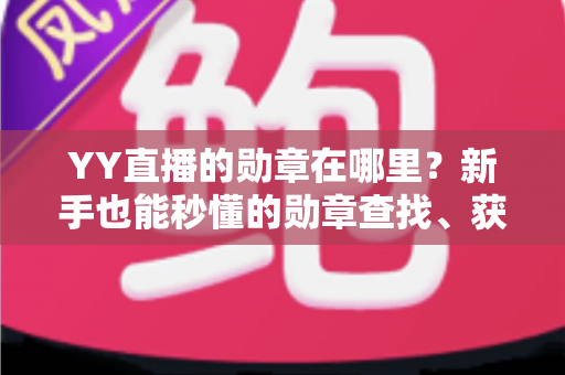 YY直播的勋章在哪里?新手也能秒懂的勋章查找、获取与佩戴全攻略 YY直播的勋章在哪里?新手也能秒懂的勋章查找、获取与佩戴全攻略