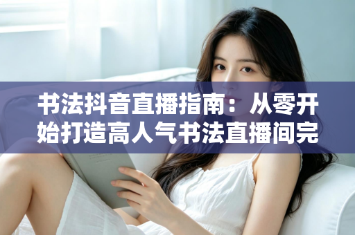 书法抖音直播指南：从零开始打造高人气书法直播间完全手册