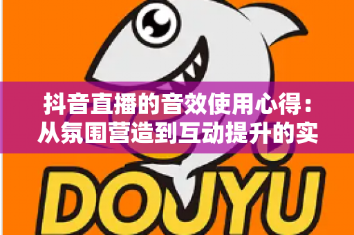 抖音直播的音效使用心得:从氛围营造到互动提升的实战秘籍,助你的直播间人气翻倍 抖音直播的音效使用心得:从氛围营造到互动提升的实战秘籍,助你的直播间人气翻倍