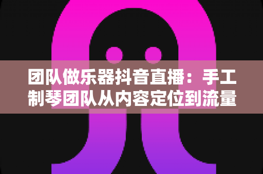 团队做乐器抖音直播:手工制琴团队从内容定位到流量变现的全攻略 团队做乐器抖音直播:手工制琴团队从内容定位到流量变现的全攻略