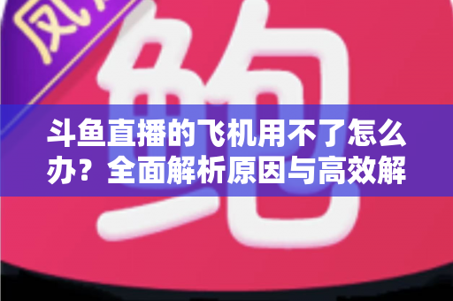 斗鱼直播的飞机用不了怎么办?全面解析原因与高效解决方案指南 斗鱼直播的飞机用不了怎么办?全面解析原因与高效解决方案指南