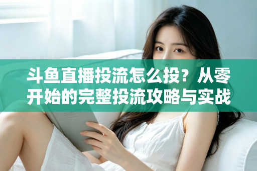 斗鱼直播投流怎么投？从零开始的完整投流攻略与实战运营指南