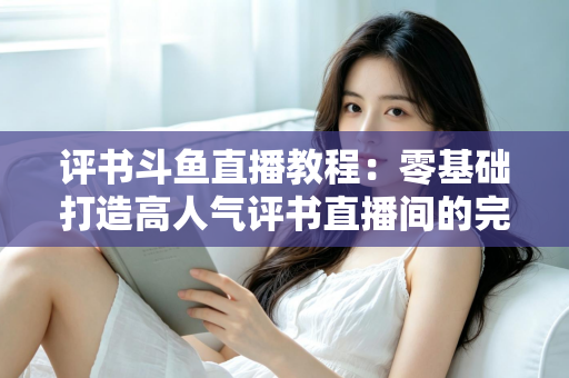 评书斗鱼直播教程：零基础打造高人气评书直播间的完整实战指南