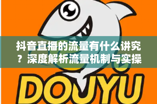 抖音直播的流量有什么讲究?深度解析流量机制与实操提升指南 抖音直播的流量有什么讲究?深度解析流量机制与实操提升指南