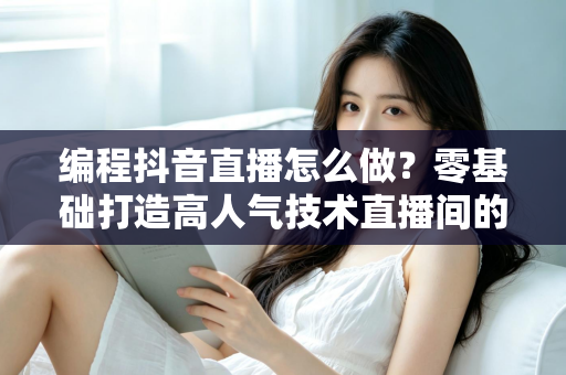 编程抖音直播怎么做?零基础打造高人气技术直播间的全流程实战指南 编程抖音直播怎么做?零基础打造高人气技术直播间的全流程实战指南