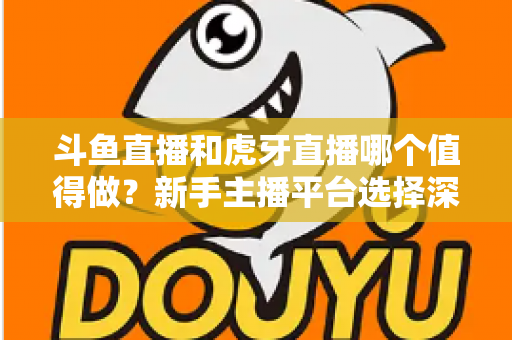 斗鱼直播和虎牙直播哪个值得做？新手主播平台选择深度对比与实用成长指南