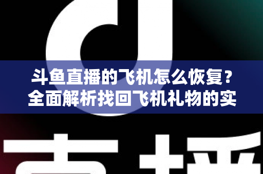 斗鱼直播的飞机怎么恢复?全面解析找回飞机礼物的实用方法与避坑指南 斗鱼直播的飞机怎么恢复?全面解析找回飞机礼物的实用方法与避坑指南