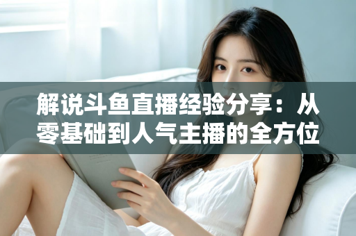 解说斗鱼直播经验分享：从零基础到人气主播的全方位实战指南