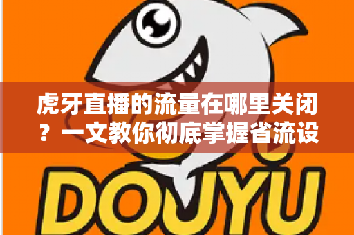 虎牙直播的流量在哪里关闭?一文教你彻底掌握省流设置,告别流量焦虑 虎牙直播的流量在哪里关闭?一文教你彻底掌握省流设置,告别流量焦虑