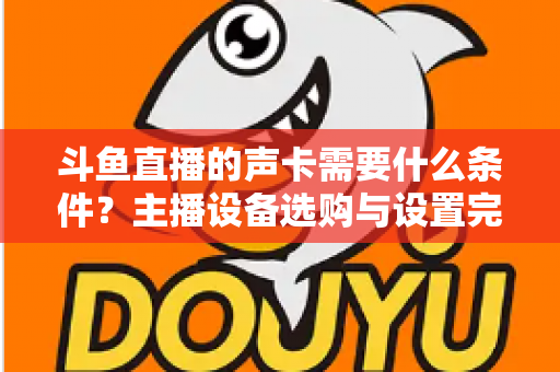 斗鱼直播的声卡需要什么条件？主播设备选购与设置完全指南
