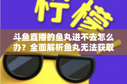 斗鱼直播的鱼丸进不去怎么办?全面解析鱼丸无法获取的原因与实用解决方案 斗鱼直播的鱼丸进不去怎么办?全面解析鱼丸无法获取的原因与实用解决方案