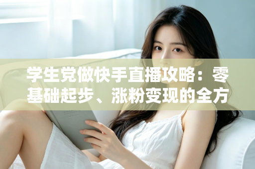 学生党做快手直播攻略:零基础起步、涨粉变现的全方位实战指南 学生党做快手直播攻略:零基础起步、涨粉变现的全方位实战指南