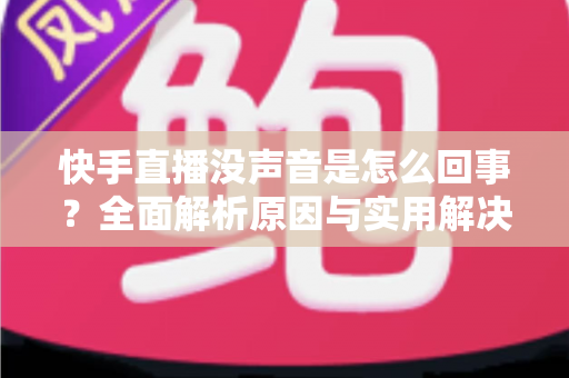 快手直播没声音是怎么回事?全面解析原因与实用解决方法大全 快手直播没声音是怎么回事?全面解析原因与实用解决方法大全