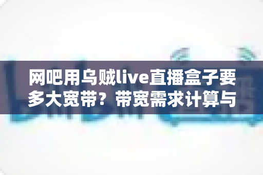 网吧用乌贼live直播盒子要多大宽带?带宽需求计算与配置方案全解析 网吧用乌贼live直播盒子要多大宽带?带宽需求计算与配置方案全解析