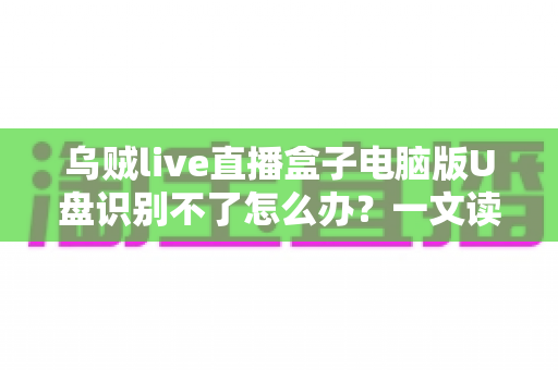 乌贼live直播盒子电脑版U盘识别不了怎么办?一文读懂排查方法与实用解决技巧 乌贼live直播盒子电脑版U盘识别不了怎么办?一文读懂排查方法与实用解决技巧