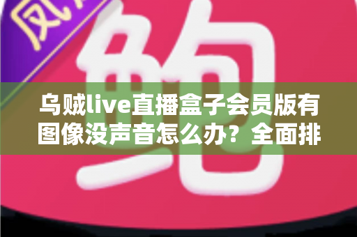 乌贼live直播盒子会员版有图像没声音怎么办?全面排查与解决指南 乌贼live直播盒子会员版有图像没声音怎么办?全面排查与解决指南