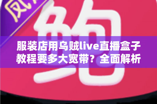 服装店用乌贼live直播盒子教程要多大宽带？全面解析带宽配置与直播优化指南
