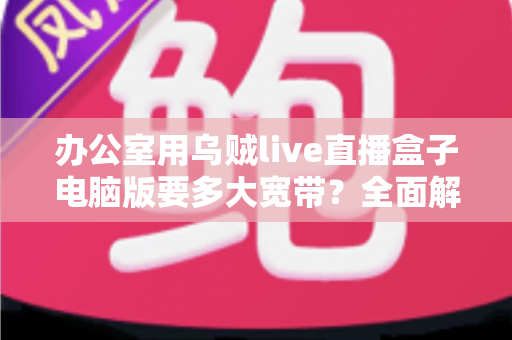 办公室用乌贼live直播盒子电脑版要多大宽带？全面解析带宽需求与网络优化方案