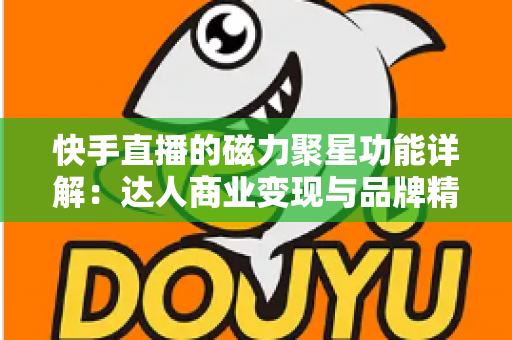 快手直播的磁力聚星功能详解:达人商业变现与品牌精准营销的官方合作平台全攻略 快手直播的磁力聚星功能详解:达人商业变现与品牌精准营销的官方合作平台全攻略