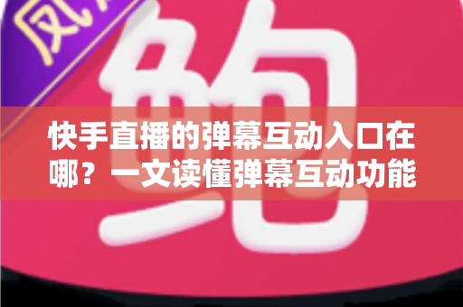 快手直播的弹幕互动入口在哪？一文读懂弹幕互动功能的位置与使用方法全解析