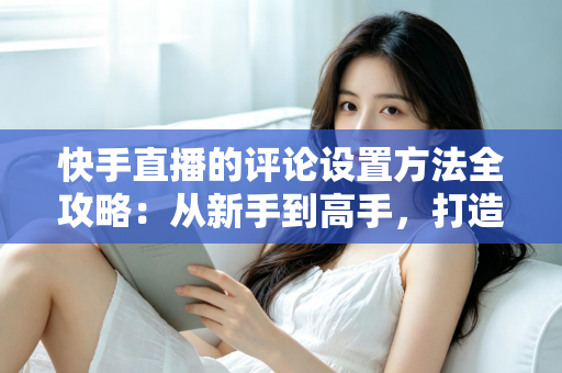 快手直播的评论设置方法全攻略:从新手到高手,打造干净有序、人气爆棚的直播间 快手直播的评论设置方法全攻略:从新手到高手,打造干净有序、人气爆棚的直播间