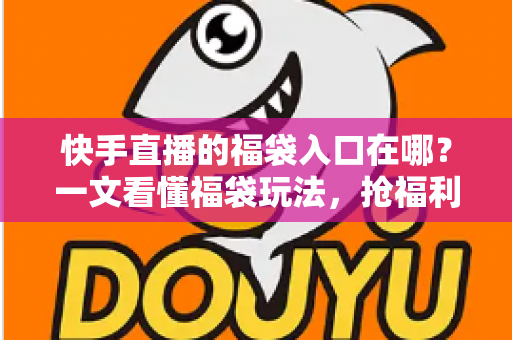 快手直播的福袋入口在哪？一文看懂福袋玩法，抢福利不再迷路