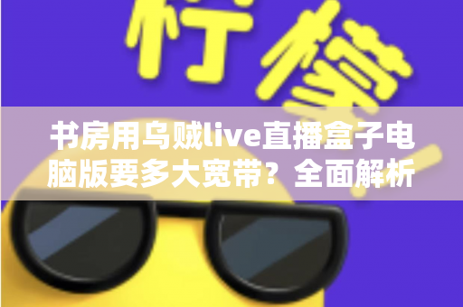 书房用乌贼live直播盒子电脑版要多大宽带？全面解析带宽需求与网络优化实用指南