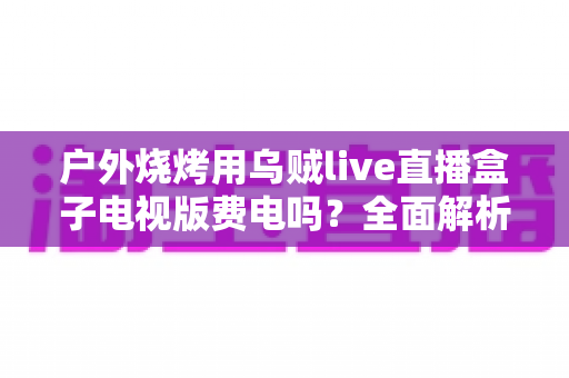 户外烧烤用乌贼live直播盒子电视版费电吗？全面解析功耗真相与省电攻略