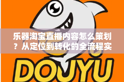 乐器淘宝直播内容怎么策划?从定位到转化的全流程实战指南 乐器淘宝直播内容怎么策划?从定位到转化的全流程实战指南