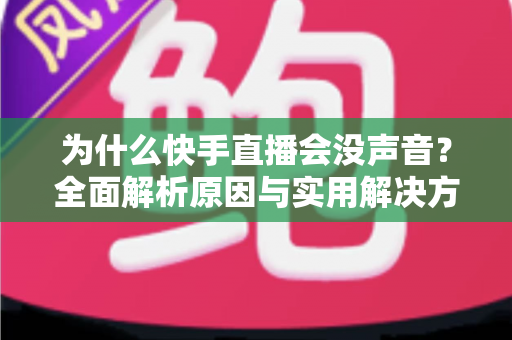 为什么快手直播会没声音?全面解析原因与实用解决方法,帮你快速恢复直播音效 为什么快手直播会没声音?全面解析原因与实用解决方法,帮你快速恢复直播音效