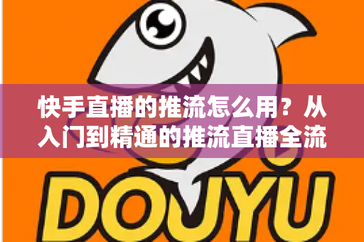 快手直播的推流怎么用?从入门到精通的推流直播全流程实战指南 快手直播的推流怎么用?从入门到精通的推流直播全流程实战指南
