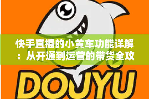 快手直播的小黄车功能详解：从开通到运营的带货全攻略，助你轻松提升直播间转化率