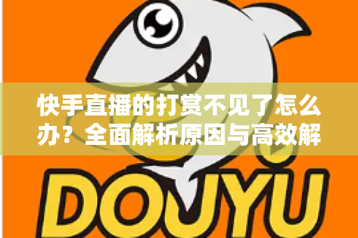 快手直播的打赏不见了怎么办？全面解析原因与高效解决方案