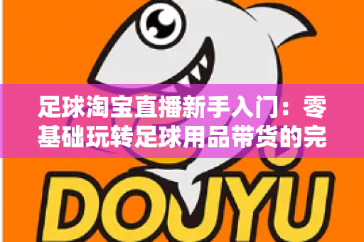 足球淘宝直播新手入门:零基础玩转足球用品带货的完整实战指南 足球淘宝直播新手入门:零基础玩转足球用品带货的完整实战指南