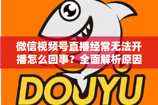 微信视频号直播经常无法开播怎么回事?全面解析原因与实用解决方案 微信视频号直播经常无法开播怎么回事?全面解析原因与实用解决方案